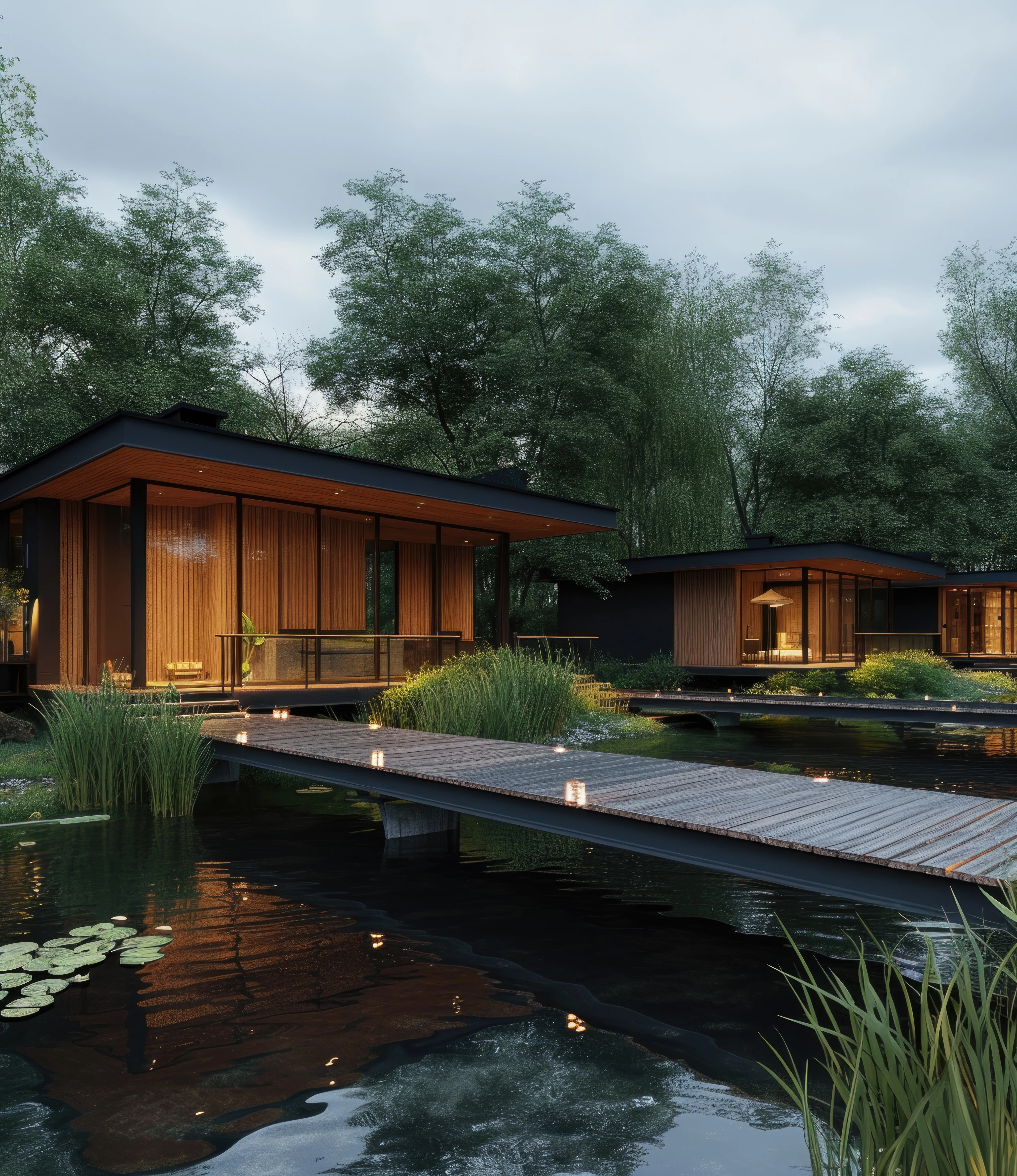 Modern Lakeside Villa